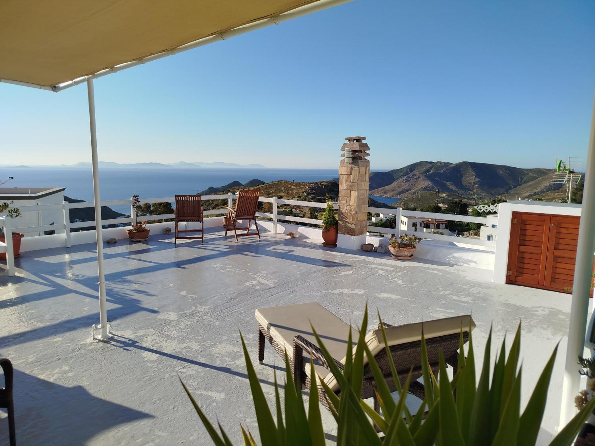 Villa Manos House In Chora Pátmos Esterno foto