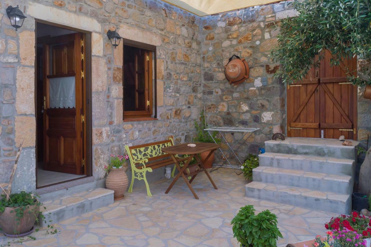 Villa Manos House In Chora Pátmos Esterno foto