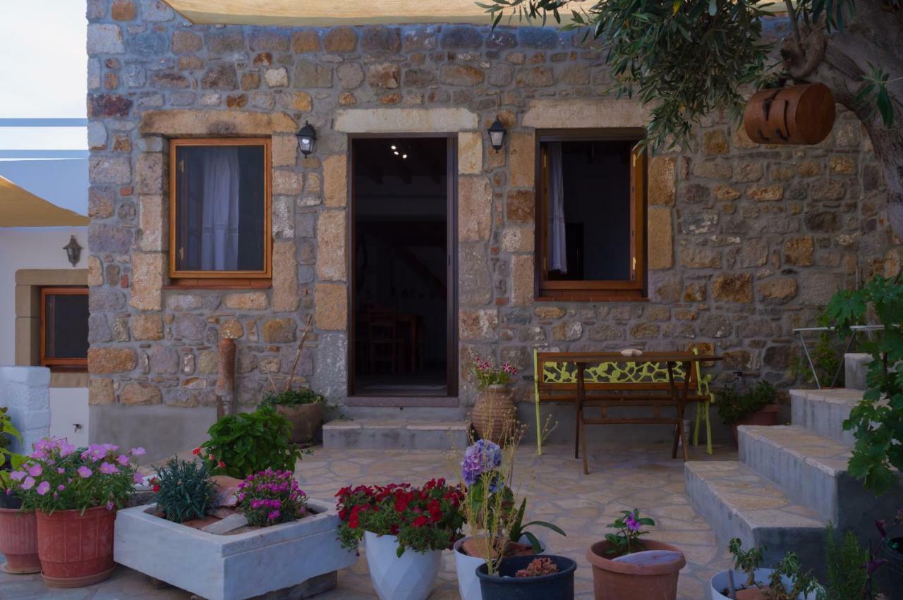 Villa Manos House In Chora Pátmos Esterno foto